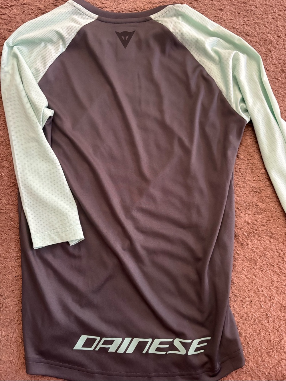 Dainese Women's Mint & Black Long-Sleeve Performance Tee